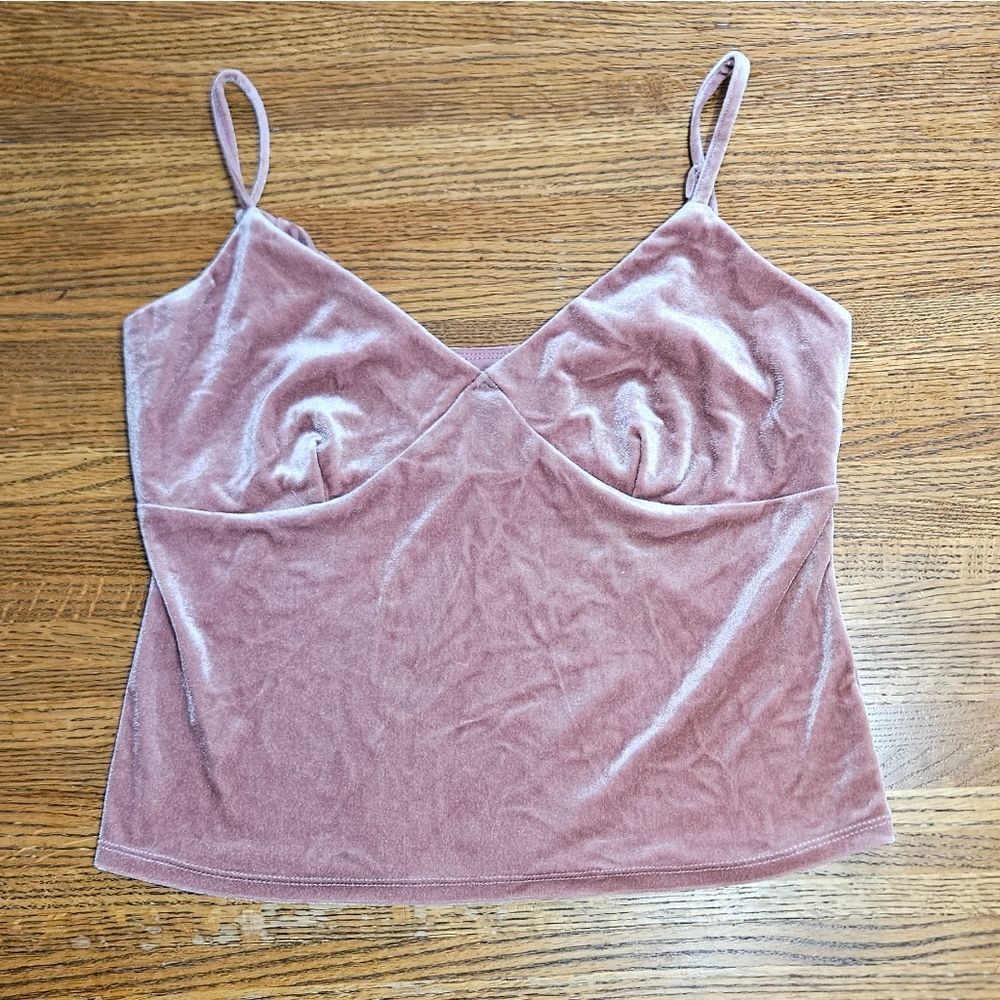 Wild Fable Velvet Textured Tank Top Like New